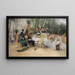 Le déjeuner des artistes scandinaves au Café Ledoyen Paris Vernissage 1886 - Hugo Birger — indrammet kunstværk på væggen