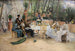 Le déjeuner des artistes scandinaves au Café Ledoyen Paris Vernissage 1886 - Hugo Birger — visning af kunstværket