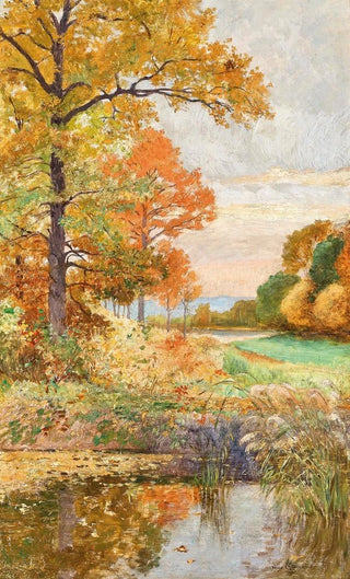 Hugo Charlemont - An autumnal landscape.webp