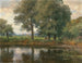 På bredden af Amper-floden - Hugo Darnaut — visning af kunstværket