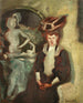 Portrait af dame - Hugo Freiherr von Habermann — visning af kunstværket