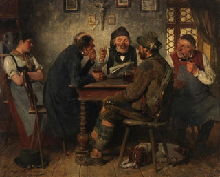 Le Liseur - Hugo Kauffmann — visning af kunstværket