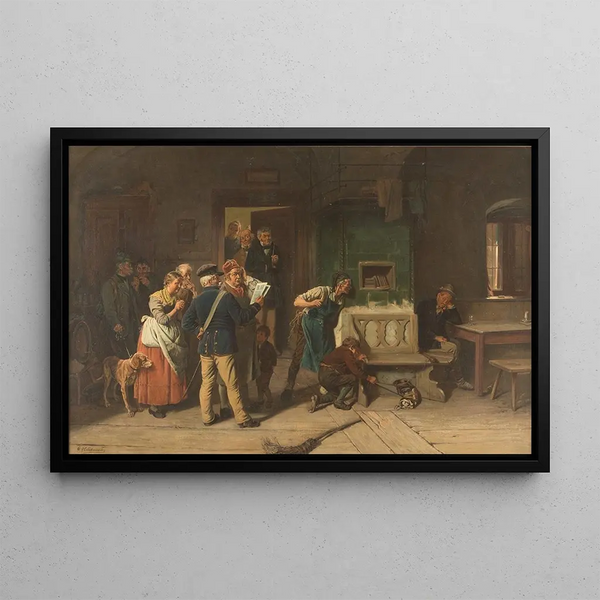 Hugo Kotschenreiter - The police officer in the pub.webp