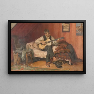 Hugo WolffMaage - The guitar player.webp