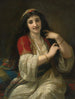 Une skønhed fra Tyrkiet - Hugues Merle — visning af kunstværket