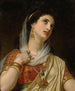 La reine Esther - Hugues Merle — visning af kunstværket
