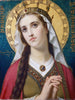 Sainte Élisabeth de Hongrie - Hugues Merle — visning af kunstværket
