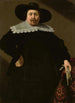 Portræt af ølbryggeren fra Amsterdam Philips Denijs - Huygh Pietersz Voskuyl — visning af kunstværket