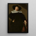 Portræt af ølbryggeren fra Amsterdam Philips Denijs - Huygh Pietersz Voskuyl — indrammet kunstværk på væggen