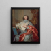 Charles de Saint-Albin ærkebiskop af Cambrai - Hyacinthe Rigaud — indrammet kunstværk på væggen