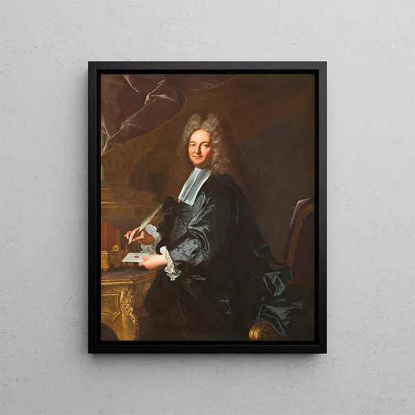 Joseph Fleuriau d'Armenonville - Hyacinthe Rigaud — indrammet kunstværk på væggen