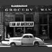 Jeg er en amerikansk af Dorothea Lange | Sort-hvid fotodekoration