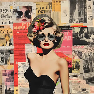 Icône Rétro | Collage