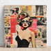 Retro-ikon | Kunstnerisk collage
