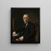 Portrait af Alexandre Preys - Ignacy Jasiński — indrammet kunstværk på væggen
