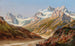 Landskab af bjergene i Silvretta med Schattenspitze og Eckhorn - Ignaz Dorn — visning af kunstværket