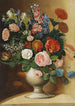 Vase med haveblomster - Ignác Klimkovič — visning af kunstværket