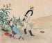Frontispice af illustrationen til romanen Hinodejima, den solopgangsø - Ikeda Terukata — visning af kunstværket