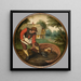 Det er for sent at fylde brønden efter kalven er druknet - Pieter Brueghel den Yngre — vægpræsentation af kunstværket