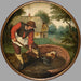 Det er for sent at fylde brønden efter kalven er druknet - Pieter Brueghel den Yngre — vist i et interiør