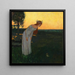 Der var engang - Franz von Stuck — indrammet kunstværk på væggen