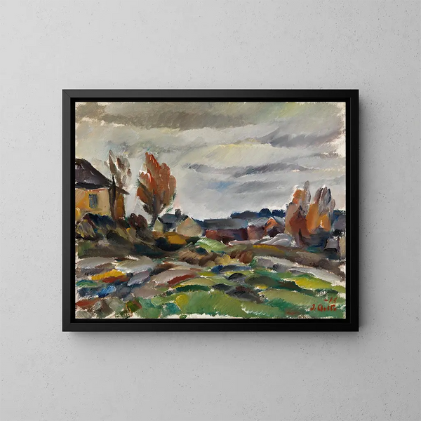 Tempête - Ilmari Aalto — indrammet kunstværk på væggen