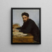 Vsevolod Mikhaïlovitch Garchine 1855-1888 - Ilya Repin — indrammet kunstværk på væggen