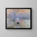 Reproduktion af maleriet Impression Soleil Levant - Claude Monet