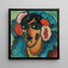 Infante espagnole - Alexej von Jawlensky — indrammet kunstværk på væggen