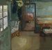 Indendørs maleri - Leo Putz — visning af kunstværket