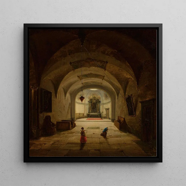 Marcin Zaleski - Interior of the subterranean chapel.webp