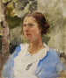 Portrait af en ung kvinde - Isaac Israëls — visning af kunstværket