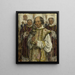 Procession i den gamle-katolske kirke i Haag - Isaac Israëls — indrammet kunstværk på væggen