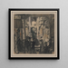 Reproduktion af maleriet Vitrine - Isaac Israels