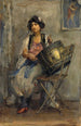 La femme batteuse - Isaac Israëls — visning af kunstværket