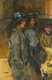 To piger cockney - Isaac Israëls — visning af kunstværket