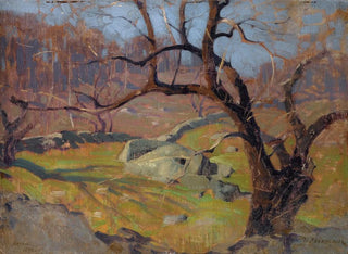 Vue nær Yalta - Isaac Levitan — visning af kunstværket