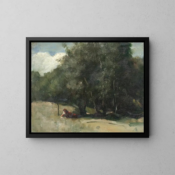 Parc de Londres - Isaac Rosenberg — indrammet kunstværk på væggen