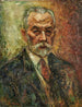 Portrait af mand - Isaac Ryback — visning af kunstværket
