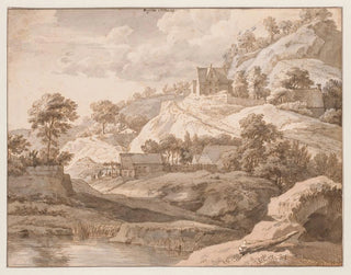 Vue nær Orléans - Isaac de Moucheron — visning af kunstværket