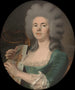 Portrait antaget af Rosalie Dugazon 1755-1821 sangerinde - Isabelle Pinson — visning af kunstværket