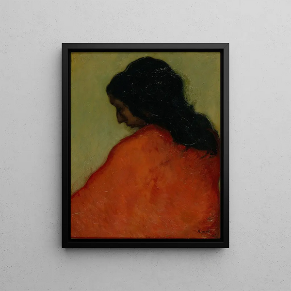 Isidre Nonell - Profile Of A Gypsy.webp