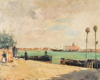 Les Zattere à Venise - Italico Brass — visning af kunstværket