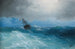 Vær forudsigende storm - Ivan Konstantinovich Aivazovsky — visning af kunstværket