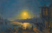 Månelys over Det Gyldne Horn - Ivan Konstantinovich Aivazovsky — visning af kunstværket