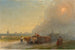 Ivan Konstantinovich Aivazovsky - Køretøjer med okser i den ukrainske steppe — visning af kunstværket