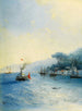 Navigation sur le Bosphore à Constantinople - Ivan Konstantinovich Aivazovsky — visning af kunstværket