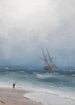 Côte orageuse - Ivan Konstantinovich Aivazovsky — visning af kunstværket