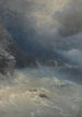 La tempête au cap Aya - Ivan Konstantinovich Aivazovsky — visning af kunstværket