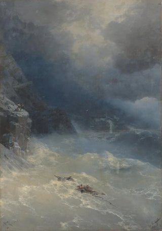 Ivan Konstantinovich Aivazovsky - The storm at Cape Aya.webp